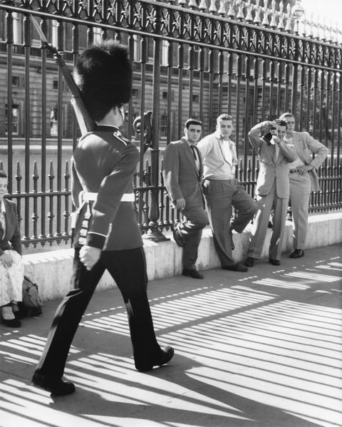 The Changing of the Guard at Buckingham Palace c. 1955