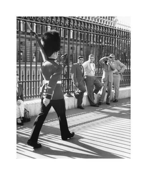 The Changing of the Guard at Buckingham Palace c. 1955