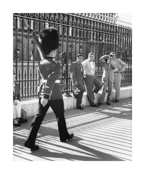 The Changing of the Guard at Buckingham Palace c. 1955