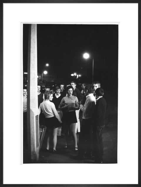 A group of male and female skinhead 'Mods' 1969