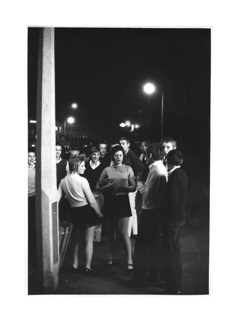 A group of male and female skinhead 'Mods' 1969