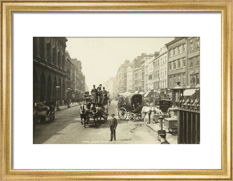 The Strand looking west c 1900