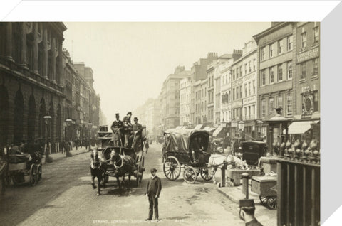 The Strand looking west c 1900