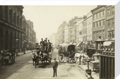 The Strand looking west c 1900