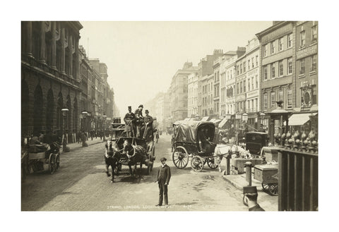 The Strand looking west c 1900