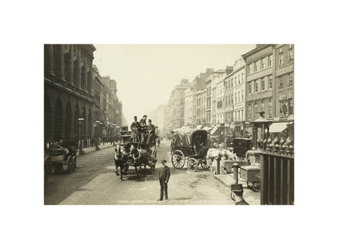 The Strand looking west c 1900