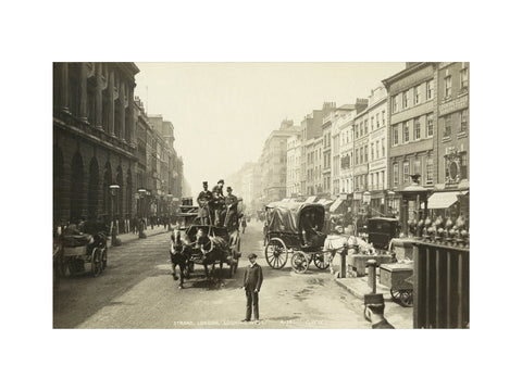 The Strand looking west c 1900
