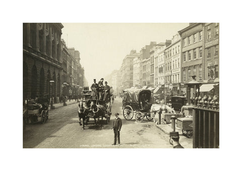 The Strand looking west c 1900