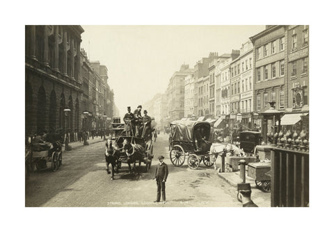 The Strand looking west c 1900
