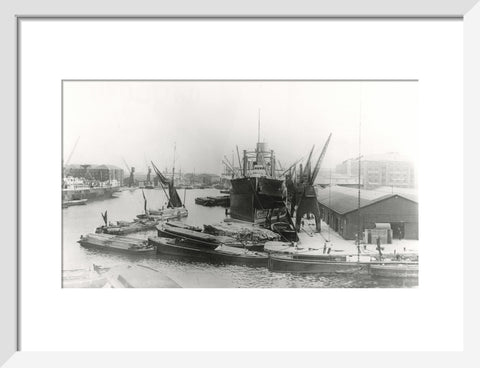 Greenland Dock Surrey Commercial Docks c 1925