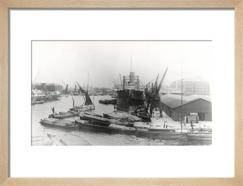 Greenland Dock Surrey Commercial Docks c 1925