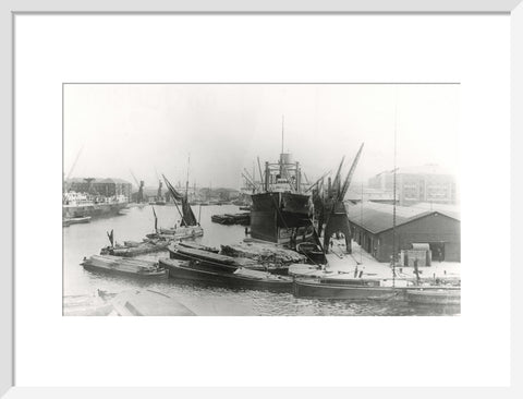 Greenland Dock Surrey Commercial Docks c 1925