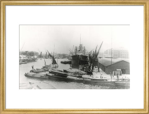 Greenland Dock Surrey Commercial Docks c 1925