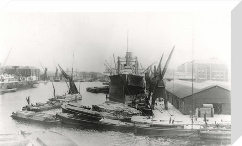 Greenland Dock Surrey Commercial Docks c 1925