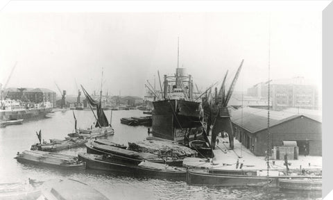 Greenland Dock Surrey Commercial Docks c 1925