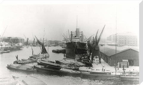 Greenland Dock Surrey Commercial Docks c 1925