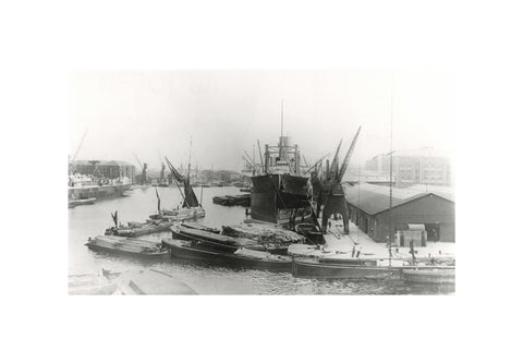 Greenland Dock Surrey Commercial Docks c 1925