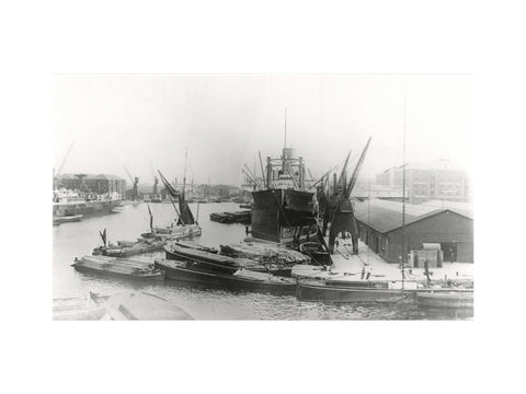 Greenland Dock Surrey Commercial Docks c 1925
