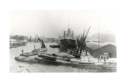 Greenland Dock Surrey Commercial Docks c 1925