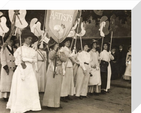 WSPU procession 23 July 1910