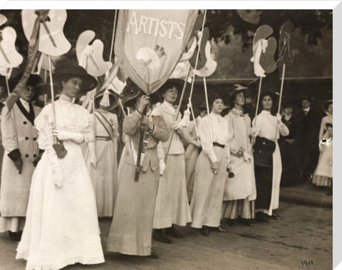 WSPU procession 23 July 1910