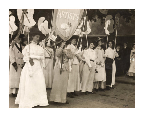 WSPU procession 23 July 1910
