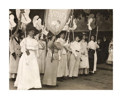 WSPU procession 23 July 1910