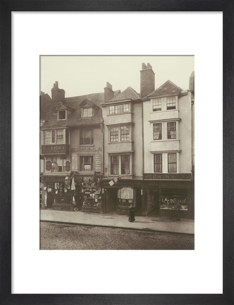 Old houses in Borough High Street1881