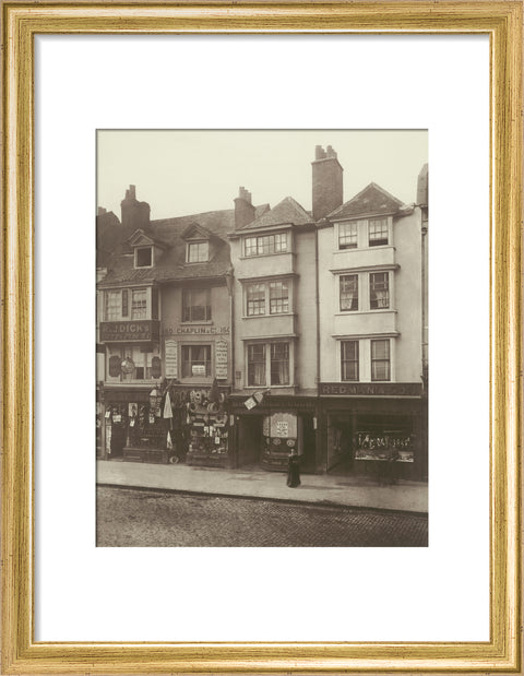 Old houses in Borough High Street1881