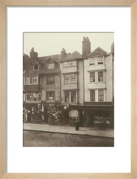 Old houses in Borough High Street1881