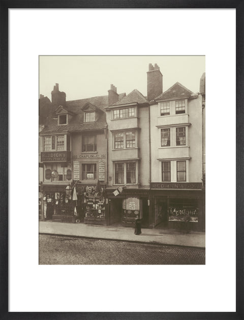 Old houses in Borough High Street1881
