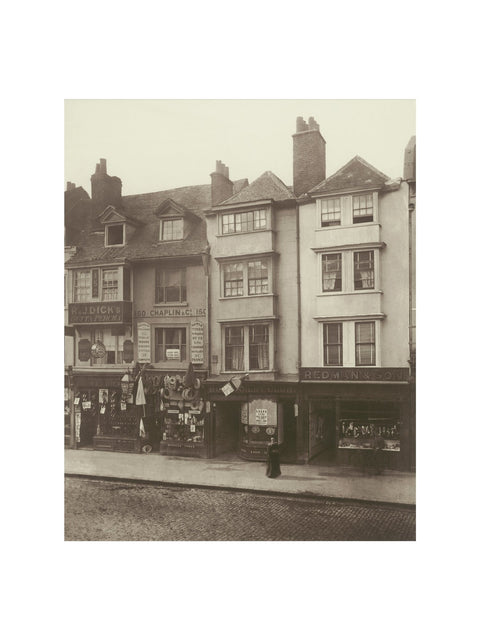 Old houses in Borough High Street1881