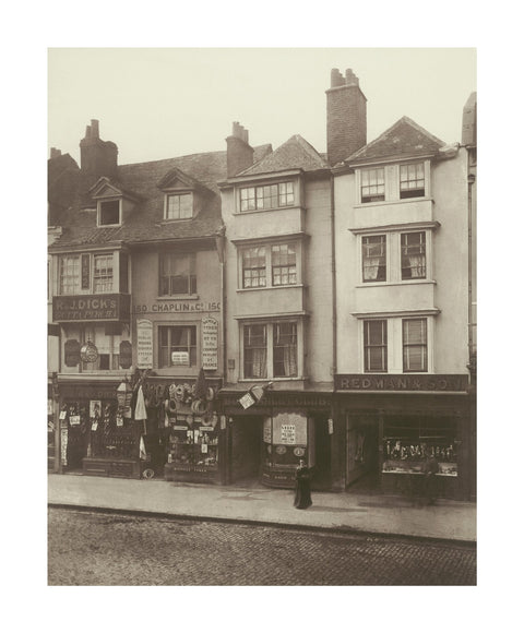 Old houses in Borough High Street1881