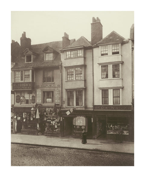 Old houses in Borough High Street1881