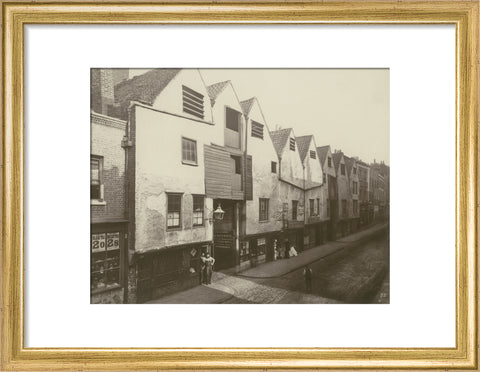 Old houses in Bermondsey Street 1881