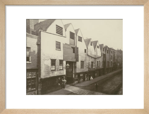Old houses in Bermondsey Street 1881