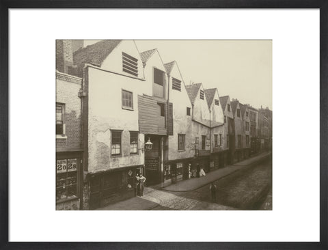 Old houses in Bermondsey Street 1881