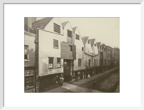 Old houses in Bermondsey Street 1881