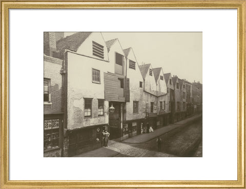 Old houses in Bermondsey Street 1881