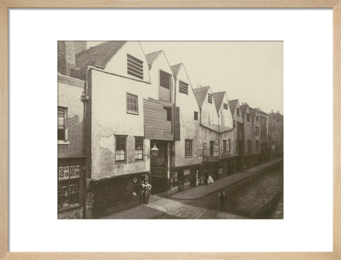 Old houses in Bermondsey Street 1881