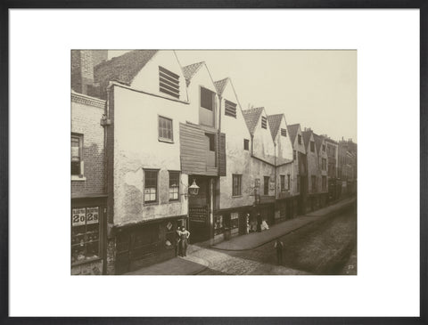 Old houses in Bermondsey Street 1881