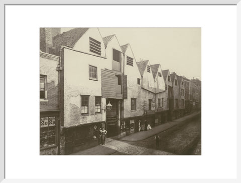 Old houses in Bermondsey Street 1881
