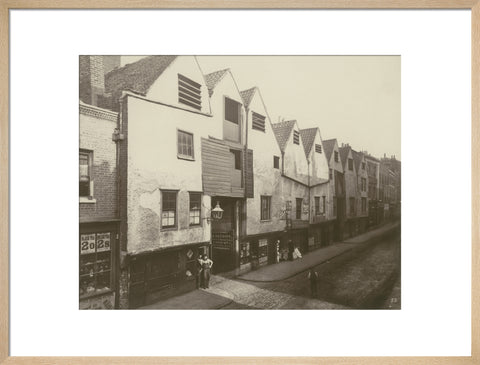 Old houses in Bermondsey Street 1881