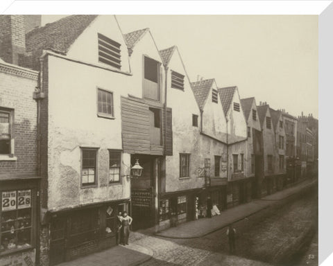 Old houses in Bermondsey Street 1881