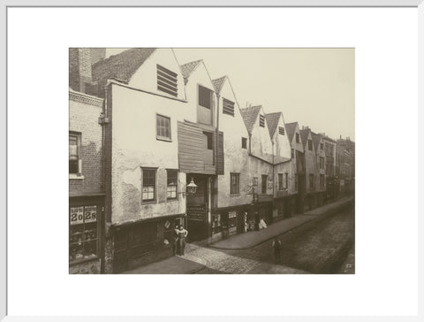 Old houses in Bermondsey Street 1881