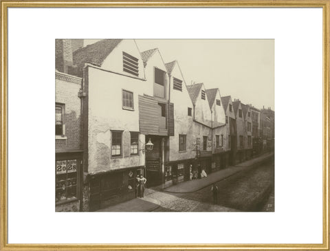 Old houses in Bermondsey Street 1881