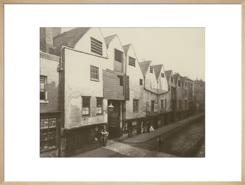 Old houses in Bermondsey Street 1881