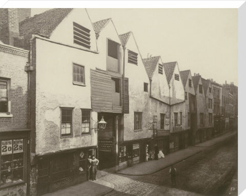 Old houses in Bermondsey Street 1881