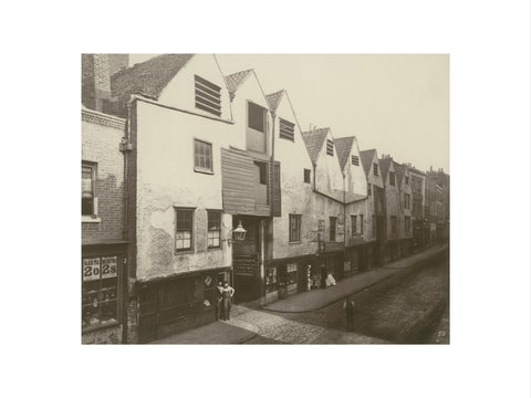 Old houses in Bermondsey Street 1881