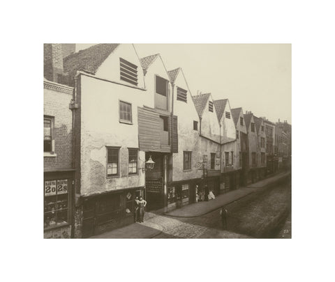 Old houses in Bermondsey Street 1881